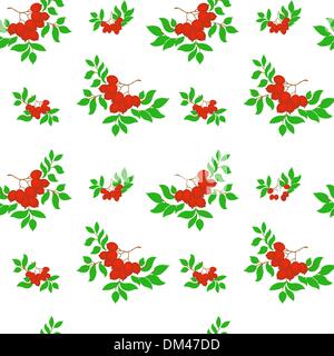 Ash seamless pattern Stock Vector