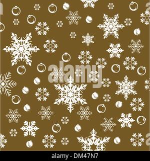 seamless snowflakes Stock Vector