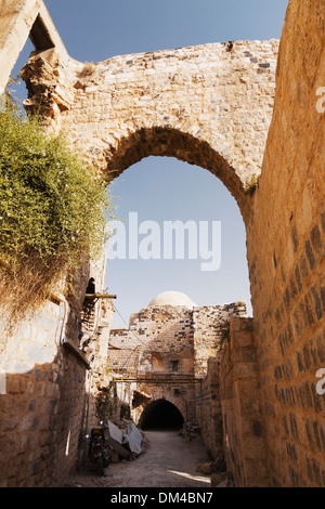 Remains of the old town in Hama, Syria Stock Photo