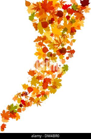 Abstract Leaves Background Stock Vector