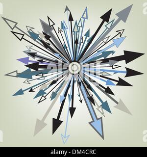 Arrow element Stock Vector