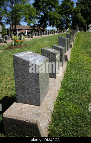 Fairview Cemetery located in Halifax, N.S. Stock Photo