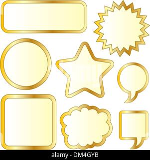 Thought or speech bubbles Stock Vector