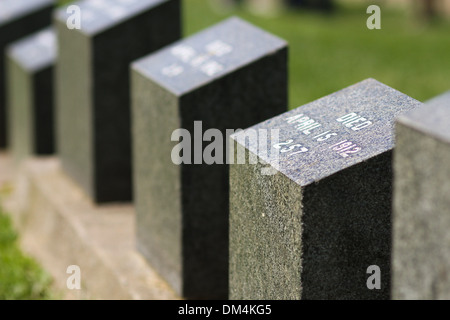 Fairview Cemetery located in Halifax, N.S. Stock Photo