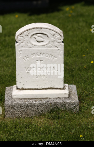 Fairview Cemetery located in Halifax, N.S. Stock Photo