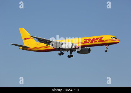 DHL Boeing 757-200PF Stock Photo