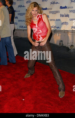 Sept. 24, 2002 - Los Angeles, CALIFORNIA - GREASE, SATURDAY NIGHT FEVER AND.STAYING ALIVE DVD RELEASE PARTY.ON THE PARAMOUNT STUDIOS BACK LOT IN LOS ANGELES, CA.LORI SINGER. FITZROY BARRETT /    9-24-2002              K26327FB         (D)(Credit Image: © Globe Photos/ZUMAPRESS.com) Stock Photo