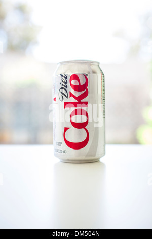 A can of Diet Coke Stock Photo