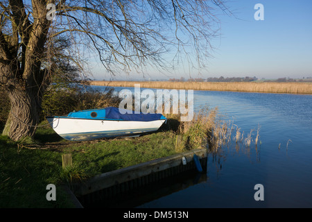 River Bure Upton Norfolk Broads Stock Photo