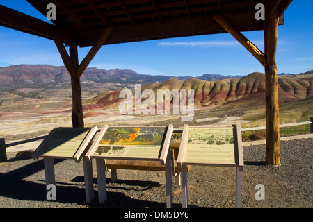 John Day Fossil Beds National Monument Oregon USA Stock Photo