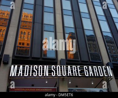 Madison Square garden Manhattan Stock Photo