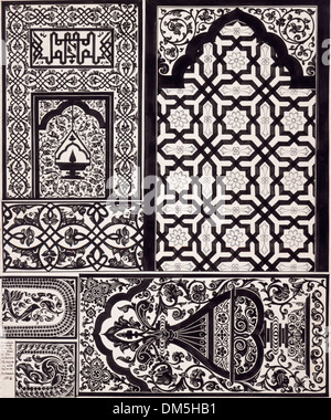 Indian Mosque Patterns islamic mosque designs from west bengal india tourist place Stock Photo ...