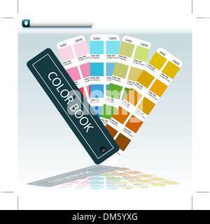 Color Guide Chart Stock Vector