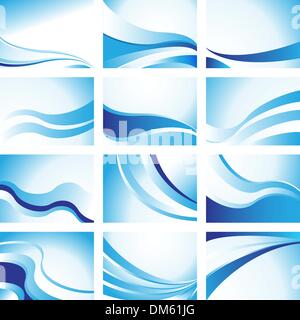 Wave Backgrounds Stock Vector