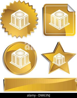 Goldish - Air Conditioner Units Stock Vector