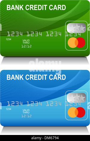Credit Cards Stock Vector