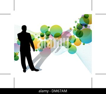 Businessman Thinking Stock Vector