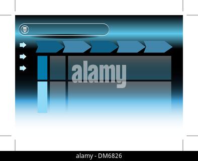 Strategy Chart Stock Vector