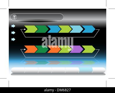 Planning Chart Stock Vector