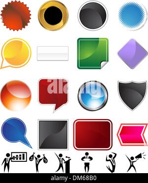 Businessman Variety Set Stock Vector