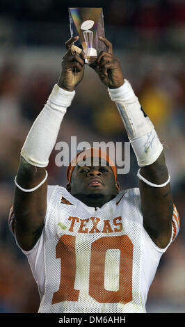 Vince young store rose bowl jersey