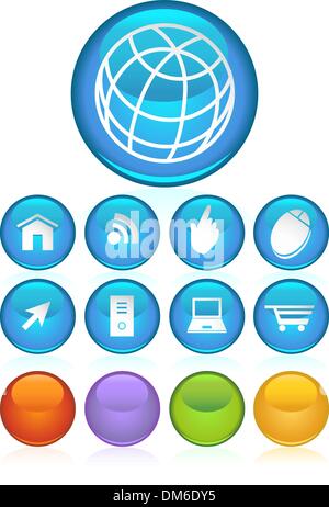Web Icons Stock Vector