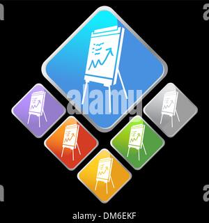 Easel Stock Vector