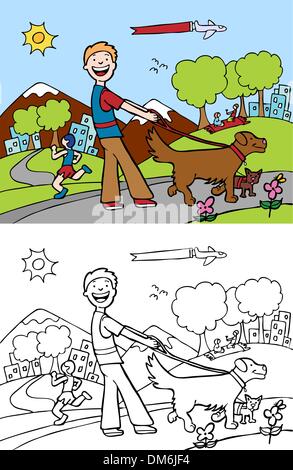 Animal Walker Stock Vector