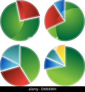 Pie Chart Stock Vector