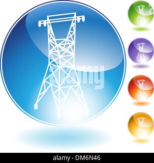 Power Line Stock Vector