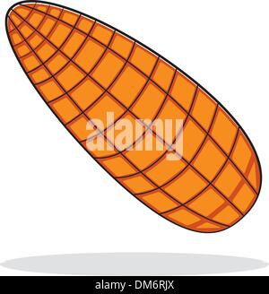 Orange abstract maize Stock Vector