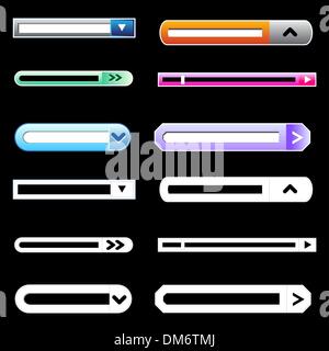 Search Bars Stock Vector