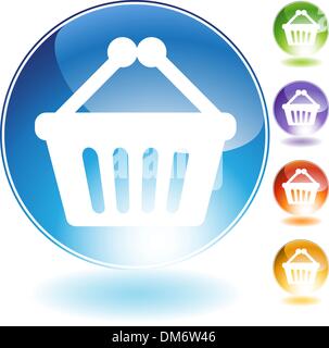 shopping basket icon image Stock Vector Image & Art - Alamy