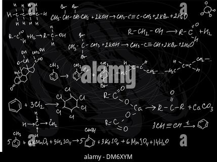 Chemistry seamless Stock Vector