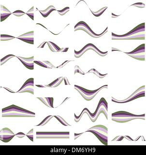 Elements for your design, abstract waves Stock Vector