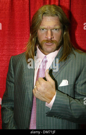 Jun 21, 2005; Las Vegas, NV, USA; Former heavyweight Champion TRIPLE H at the WWE press conference at the Thomas and Mack Center in Las Vegas for the up coming 'Vengeance' Pay Per View on June 26, 2005. Mandatory Credit: Photo by Mary Ann Owen/ZUMA Press. (©) Copyright 2005 by Mary Ann Owen Stock Photo