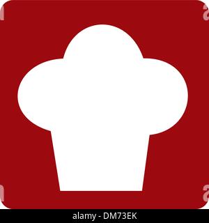 Icon chef restaurant set pattern. Stock Vector