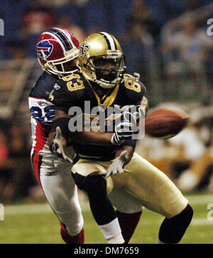 New Orleans Saints receiver Billy Miller takes a Drew Brees pass