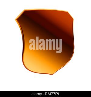 Vector shield template item. EPS 8 Stock Vector