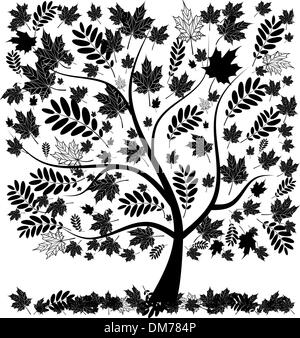 Beautiful autumn tree for your design Stock Vector Image & Art - Alamy