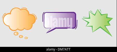 Speech Bubbles Stock Vector
