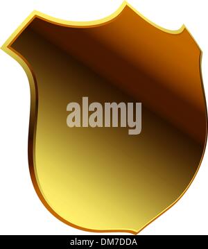 Vector shield template item. EPS 8 Stock Vector