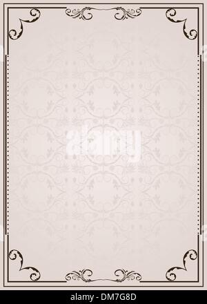 Vector ornate frame Stock Vector