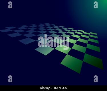 abstract checked board Stock Vector