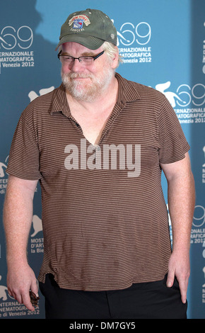 Philip Seymour Hoffman 69th Venice Film Festival - Master - Photocall Venice Italy - 01.09.12 Stock Photo