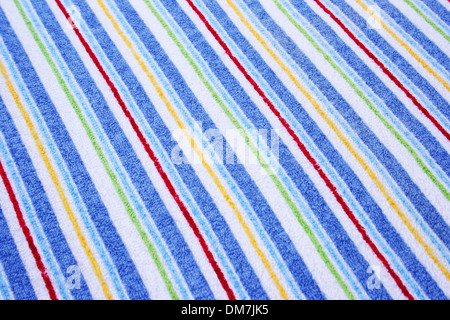 Colorful towel as a background. Stock Photo
