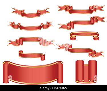 scrolls Stock Vector