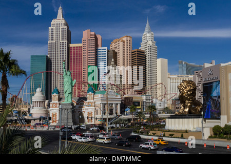 USA, Nevada, Las Vegas, 'New York' Stock Photo