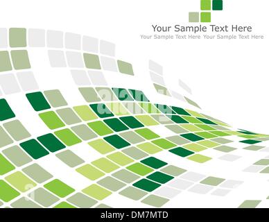 green checked background Stock Vector