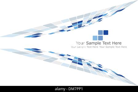 business checked background Stock Vector